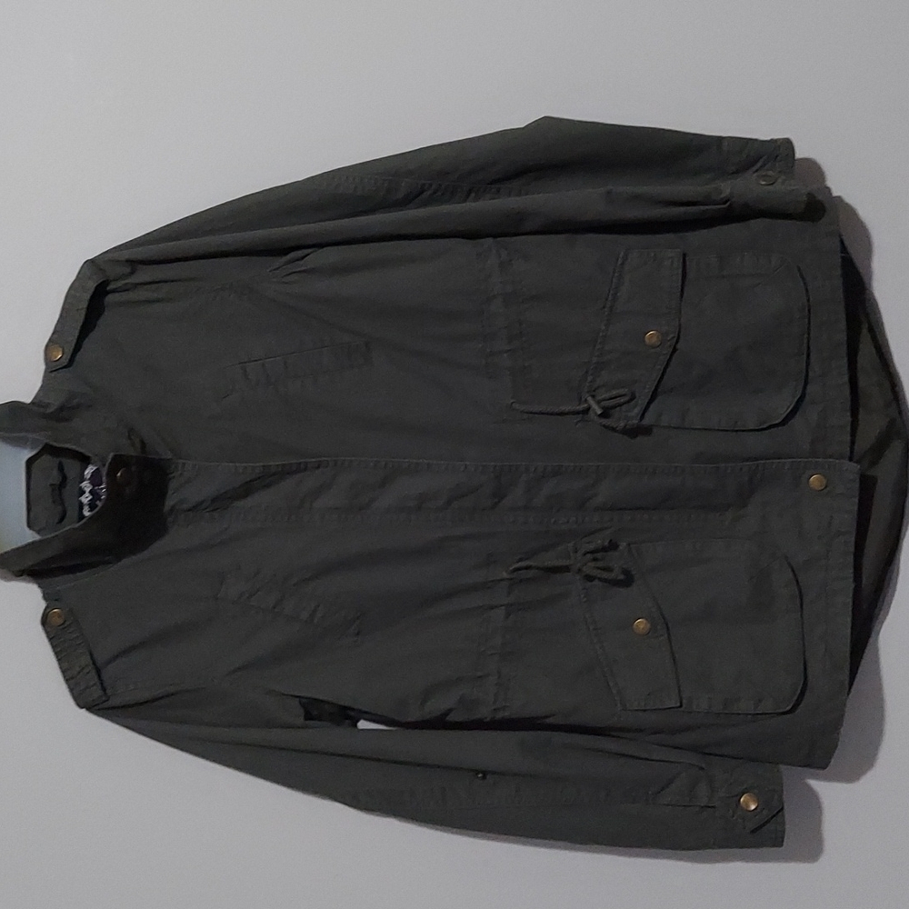 Ambiance Women's Denim Jacket with Cinch Waist